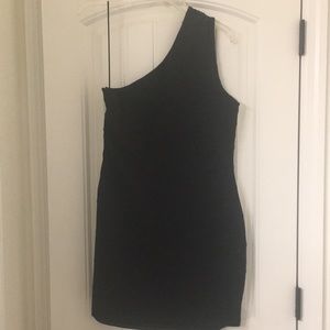 One shoulder dress